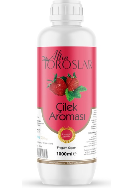 Çilek Aroması 1 Litre