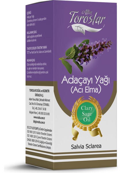 Adaçayı Yağı / Acı Elma Yağı 10 ml
