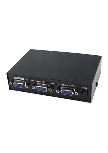 2 Port VGA Çoğaltıcı 2 Port VGA Splitter 200 Mhz