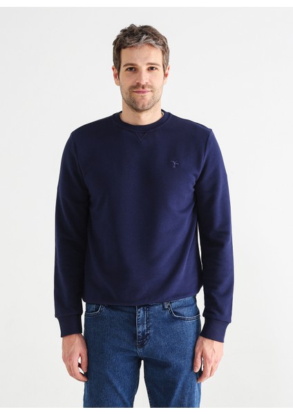 Bisiklet Yaka Düz Lacivert Erkek Joseyy modelleri