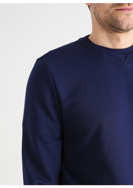 Bisiklet Yaka Düz Lacivert Erkek Joseyy fırsatları