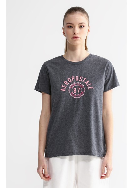 T-Shirt, Xs, Antrasit Melanj modelleri