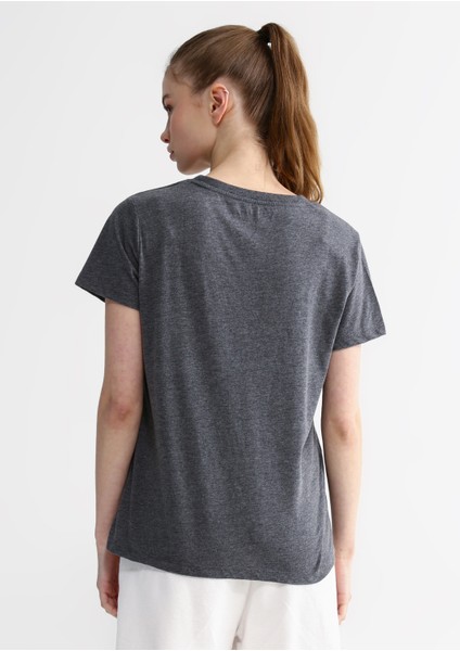 T-Shirt, Xs, Antrasit Melanj fırsatları