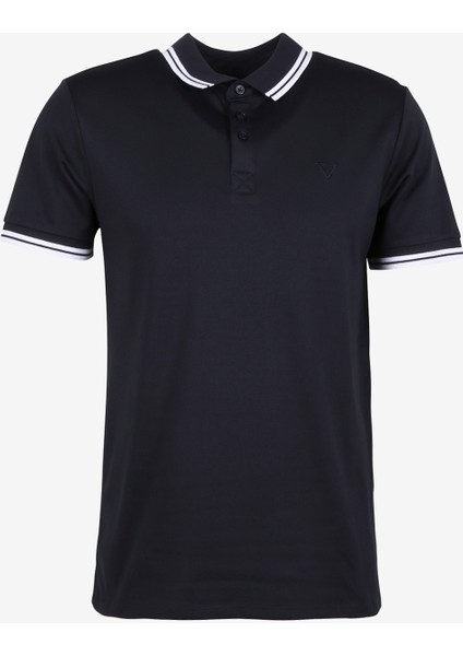 Düz Lacivert Erkek Polo T-Shirt M2GP34KARS0_ES Ss Sports T -