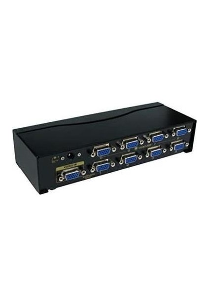 8 Port VGA Splitter 8 Port VGA Çoğaltıcı 200 Mhz 8 Port VGA Splitter