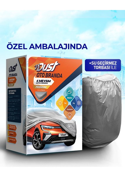 Citroen Ami Araba Brandası - Premium Oto Örtüsü