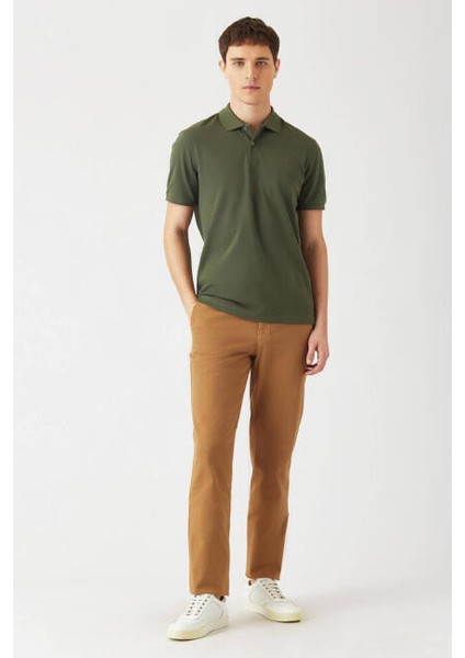 4 Cepli Camel Lastikli Erkek Pantolon PNS22K22229_D70