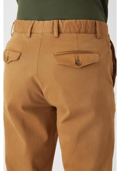 4 Cepli Camel Lastikli Erkek Pantolon PNS22K22229_D70