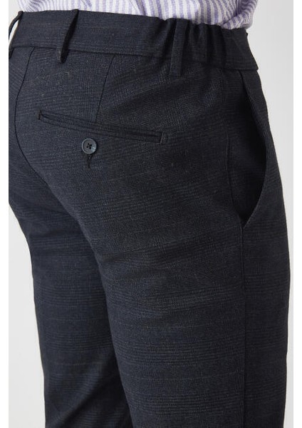 4 Cepli Lacivert Spor Erkek Pantolon PNS22K22228_D39