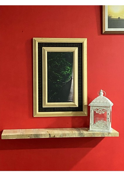 Hazeran Desenli, Çerçeveli, 43CM x 63 cm Dekoratif Ayna modelleri
