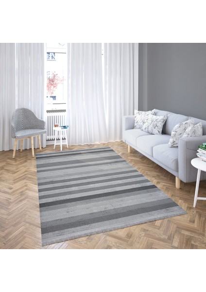 Olivia Yıkanabilir Dijital Baskılı Kaymaz Tabanlı Halı 100 x 200