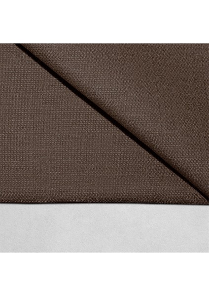 Keten Görünümlü Tek Kanat Fon Perde Acı Kahve fiyatları