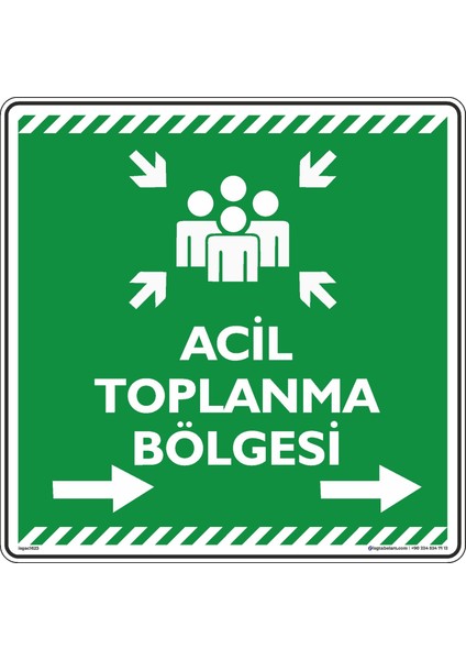 Acil Toplanma Bölgesi Sağ Ok
