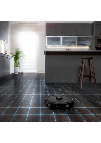 Robotek X4 Lds Akıllı Robot Süpürge- Siyah AR4304