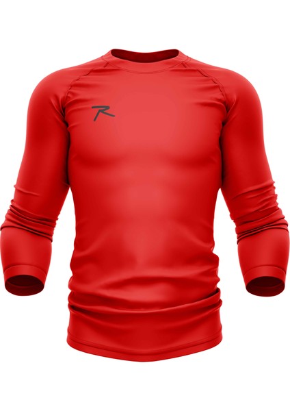 Uzun Kollu T-Shirt Opto Kırmızı