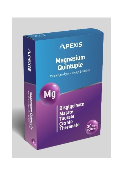 Magnesium Quintuple 30 Tablet