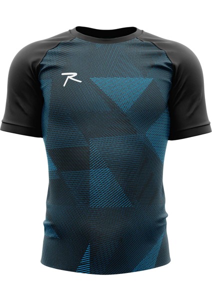 Erkek T-Shirt Vergo Mavi