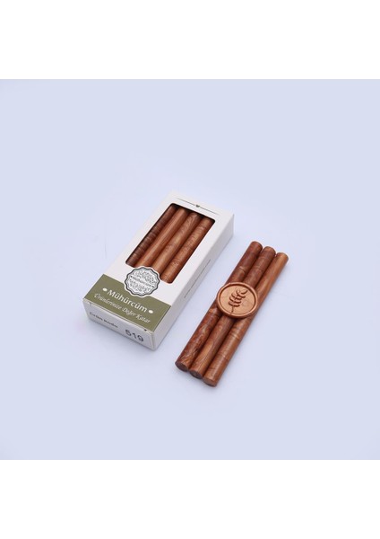 Mühür Mumu Çubuk 11MMX120MM 10 Lu Paket Model: 519 Bakır modelleri