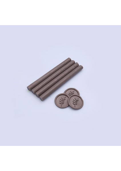 Mühür Mumu Çubuk 11MM x 120MM 10 Lu Paket Model No:21 (Çikolata) fiyatları
