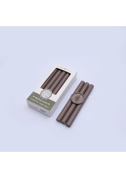 Mühür Mumu Çubuk 11MM x 120MM 10 Lu Paket Model No:21 (Çikolata) modelleri