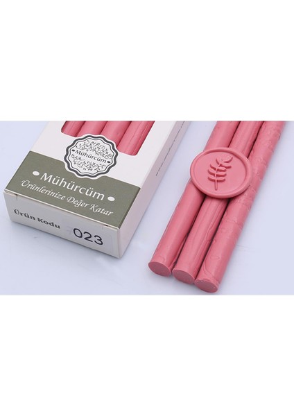 Mühür Mumu Çubuk 11MMX120MM 10 Lu Paket Model No:23 (Çilekli Süt)