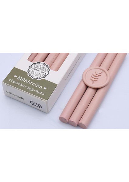Mühür Mumu Çubuk 11MMX120MM 10 Lu Paket Model:29 Yavruağzı