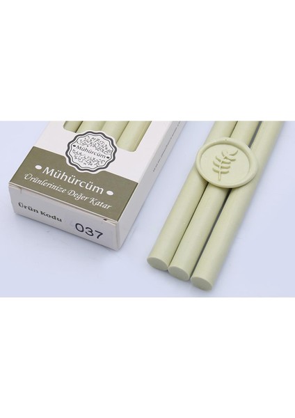 Mühür Mumu Çubuk 11MMX120MM 10 Lu Paket Model: 37 Üzüm Beyaz