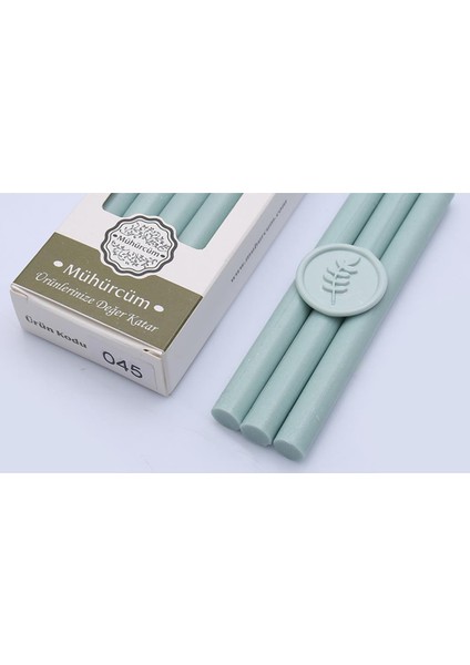 Mühür Mumu Çubuk 11MMX120MM 10LU Paket Model: 45 Camgöbeği Pastel