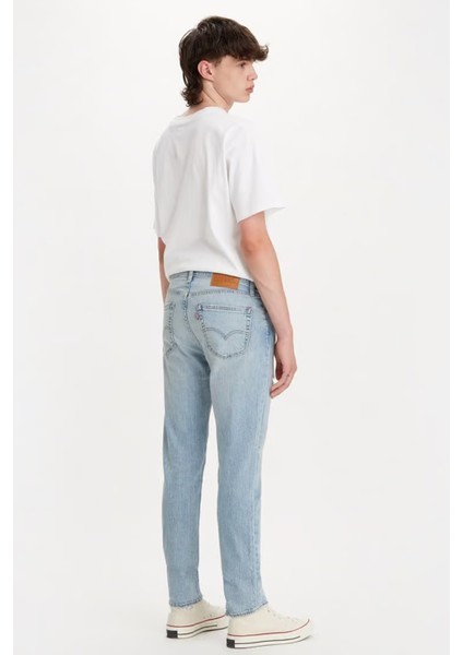 511™ Slim Erkek Jean Pantolon - Light Indigo Destructed modelleri