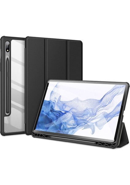 Sm Galaxy Tab S8-S7 Kılıf Toby Series Manyetik Kapaklı Kılıf (X700-X706)-(T870-T875-T876B)