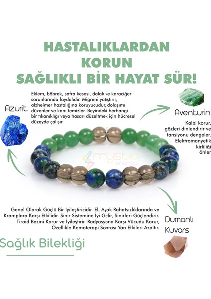 Mystic Energy Sağlık ve Şifa Tılsım Bilekliği