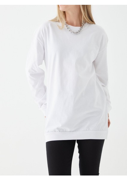 Sıfır Yaka Sweatshirt