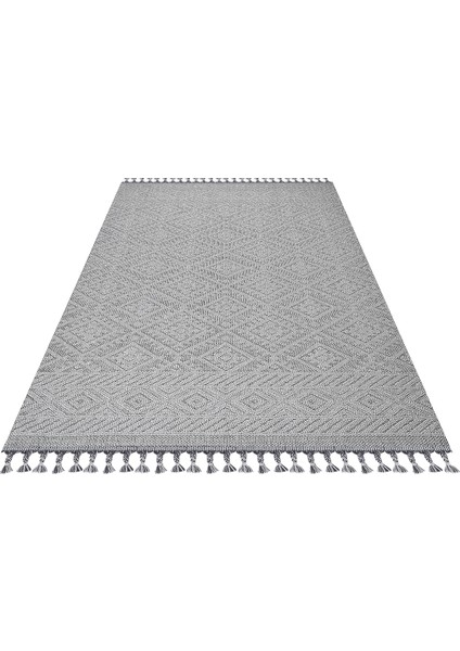 Otantik Salon ve Oturma Odası Halısı Krem/gri 23917B