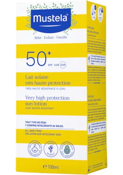 Very High Protection Spf 50+ Güneş Kremi 100 ml