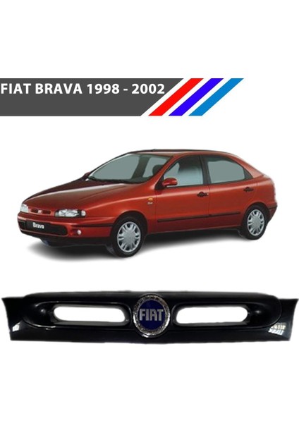 - Fiat Brava Ön Panjur Siyah Renk - Çelenk Tip Armalı Yan Sanayi 1998 - 2002