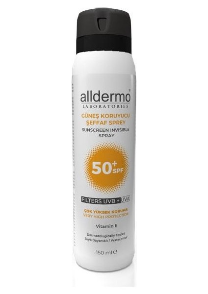 Güneş Koruyucu Şeffaf Sprey SPF50+ 150 ml