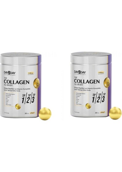 Day 2 Day The Collagen All Body Toz 300 gr 2 Adet