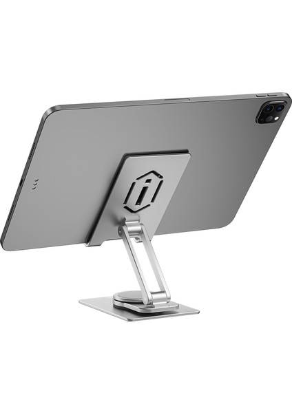 ZM107 Taşınabilir Katlanabilir 360 Dönebilen Metal Alüminyum Telefon ve Tablet Standı