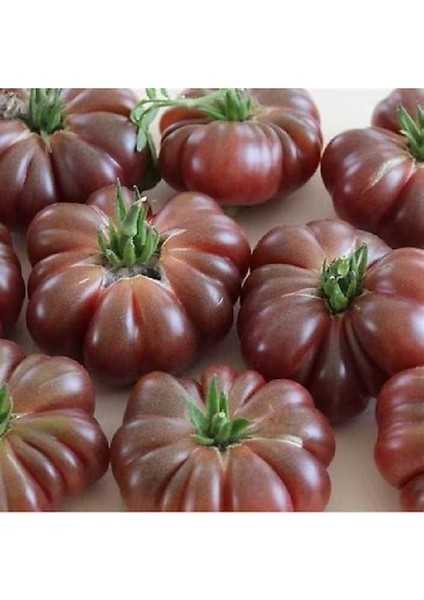 25 Adet Doğal Mor Domates Tohumu + 10 Adet Süs Yoncası Çiçek Tohumu