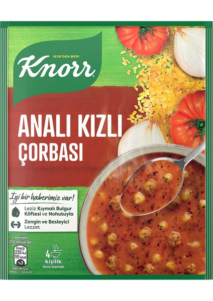 Hazır Çorba Analı Kızlı Çorbası 4 Kişilik 70 G