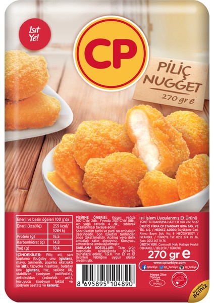 Piliç Nugget 270 G