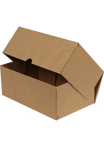 17X12,5X7,5 cm Kesimli E-Ticaret ve Kargo Kutusu 5 Adet