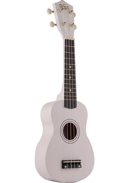 RU002 Soprano Ukulele Beyaz Kılıf Pena