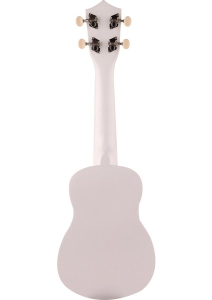 RU002 Soprano Ukulele Beyaz Kılıf Pena