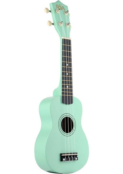 RU002 Soprano Ukulele Yeşil Kılıf Pena