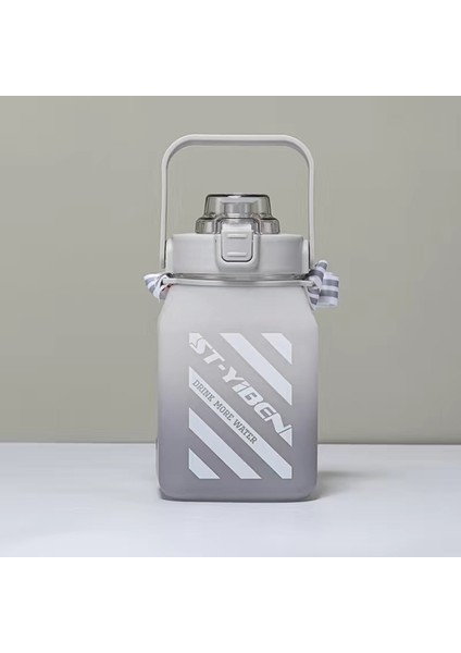 Kare Portatif Plastik Su Şişesi 1500ML (Yurt Dışından)