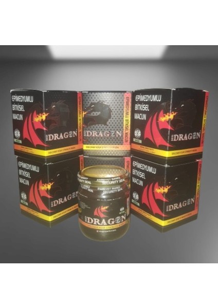 Red Dragon Unısexx Özel Yapım 240 gr Ballı Ginsengli Atom Macunu (6 Adet)