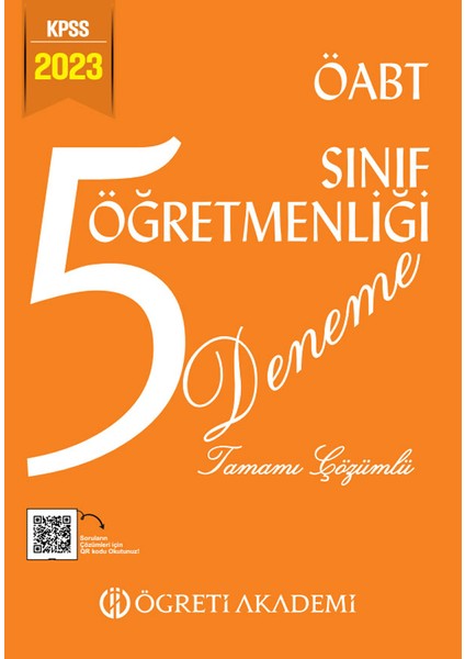 2023 KPSS ÖABT Sınıf Öğretmenliği 5 Deneme