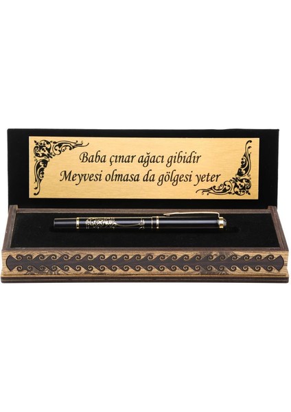 Özel Kutulu Ahşap Roller Kalem