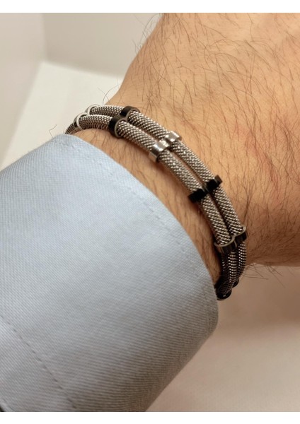 Modern Çelik Erkek Bileklik modelleri